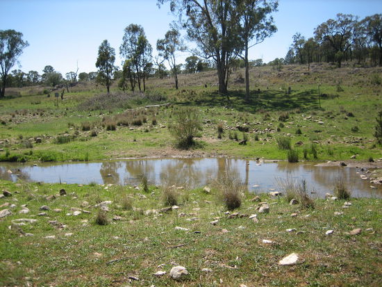 hier haben wir nach Saphiren gesucht