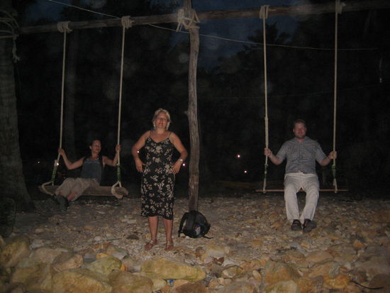 Dominique, Silvia und Heiko