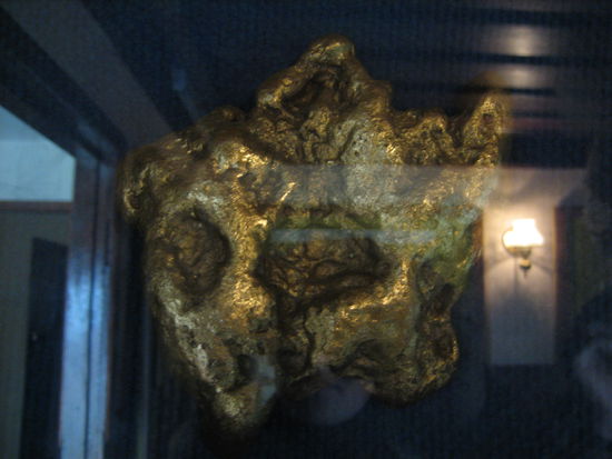 Das groesste Stueck Gold, das in ganz Neuseeland gefunden wurde