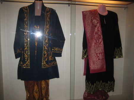 traditionelle Kleidung im Museum