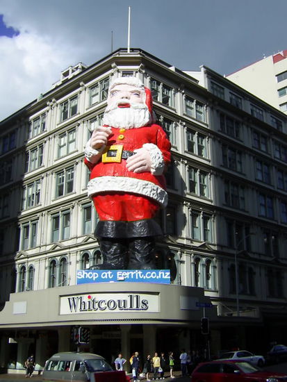 Einkaufsstraße in Auckland