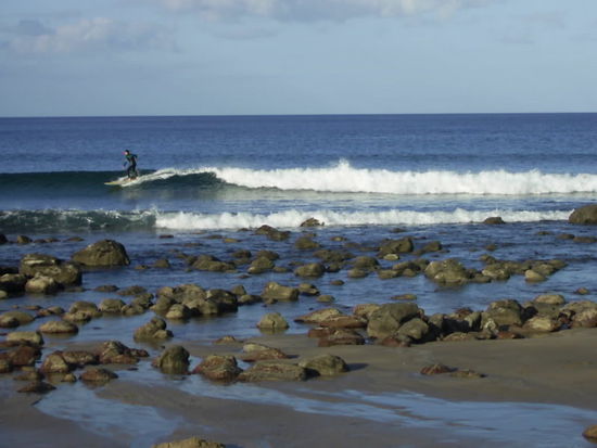 Abend am Hot Water Beach Coromandel