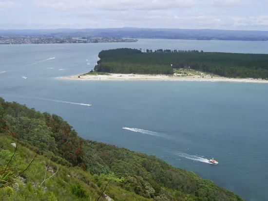 Blick vom Mount Manganui