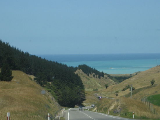 Der erste Blick auf den Pazifik