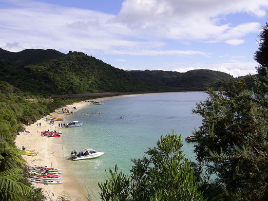 traumhafte Buchten im Abel Tasman NP
