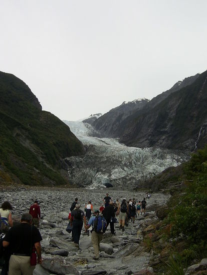 Walk zum Gletscher