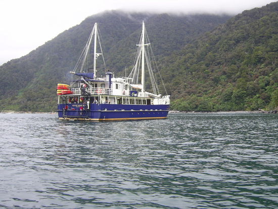Unser Schiff Milford Wanderer