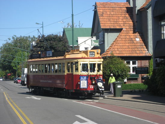 Straßenbahn in Christchurch