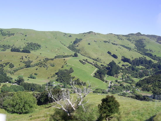 Sumnit-Road um Akaroa