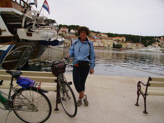 Gerüstet für die Fahrradtour.