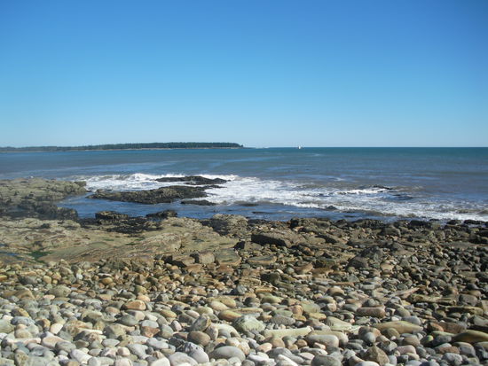 Seawall im Süden des Acadia
