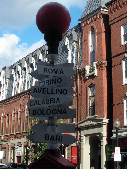 Im North End liegen seit Anfang des 20 Jahrh. die italienischen Wurzeln