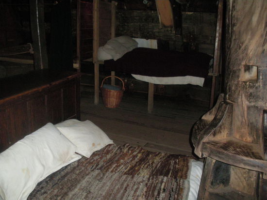 Hier lebte und schlief das gemeine Fußvolk auf der Mayflower