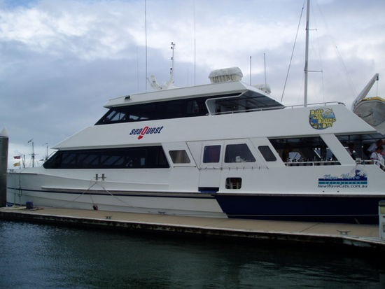Unser Tauchschiff