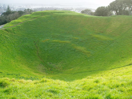 Krater in Auckland