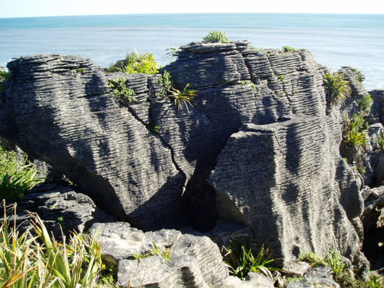 Punakaiki, "Pfannkuchen-Felsen"