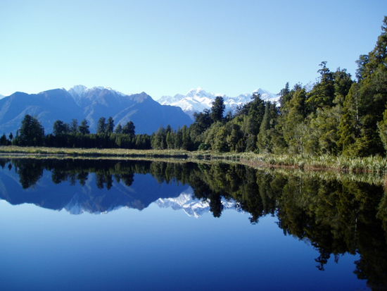Lake Matheson, der "Spiegel-See"