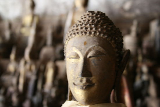 ... aus den Buddha Caves bei Luang Prabang