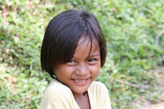 ... ein Gesicht Asiens (Kambodscha) ...