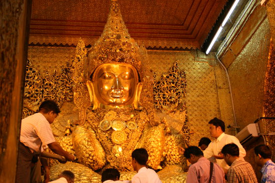 Mahamuni-Pagode in Mandalay