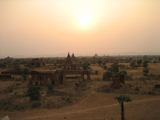 Sonnenuntergang Bagan
