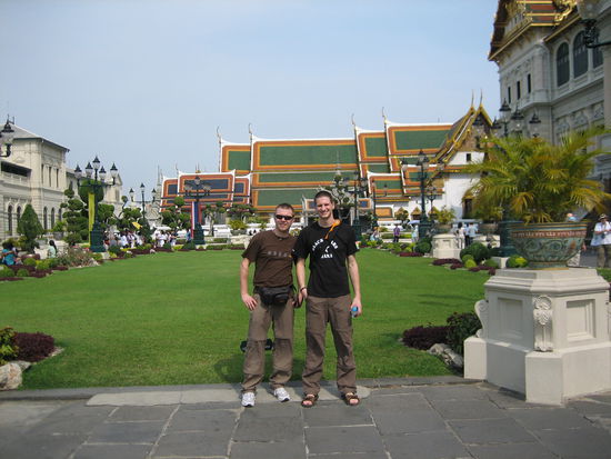 Mathias und Frank im Koenigspalast