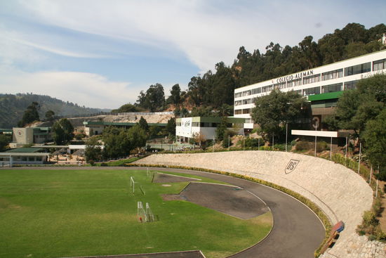 Blick über den Campus.