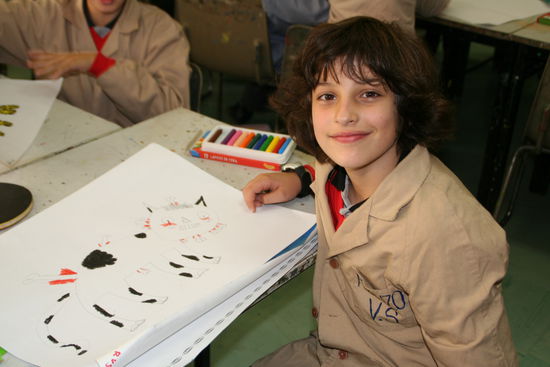 Renzo mit seinem neusten Werk.