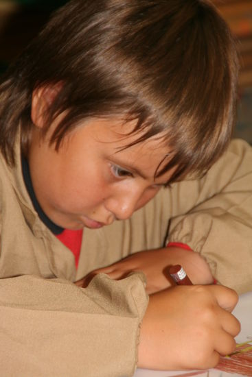 Max - ganz konzentriert!