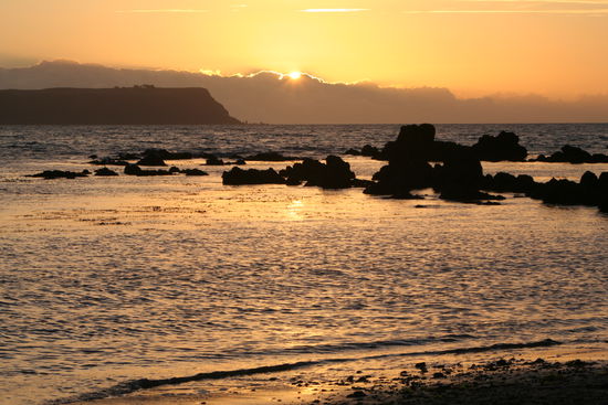 Sonnenuntergang in Plimmerton