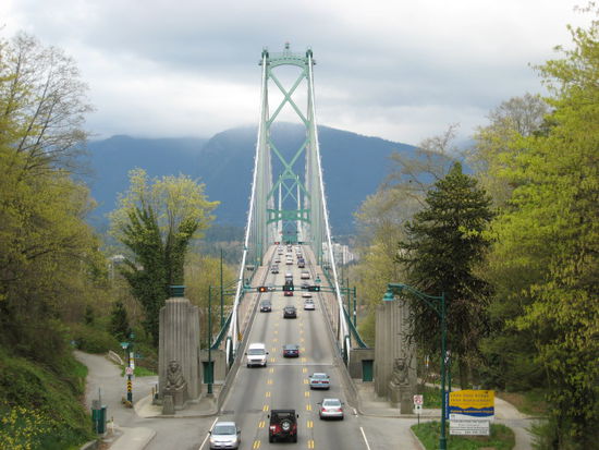 Die bekannte Lions Gate Brigde