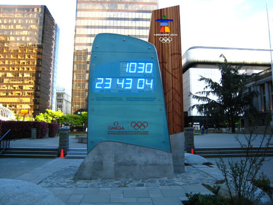 der countdown fuer Olympia 2010 in Whistler laeuft, gaell Phillipp...?!