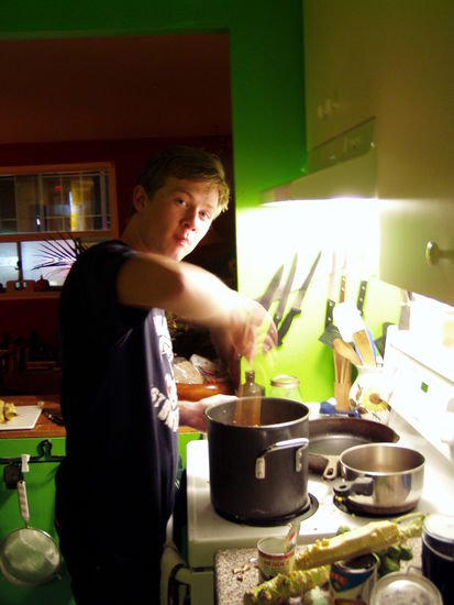 arbeitet waehrend dem studium als cookie