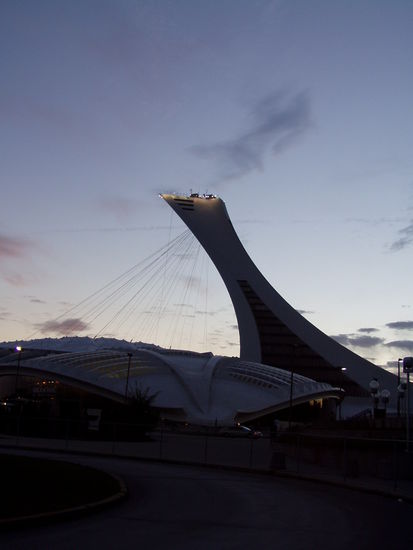 olympiastadion von montreal - 1976 wurden hier die sommerspiele ausgetragen