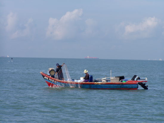 fischer auf hoher see