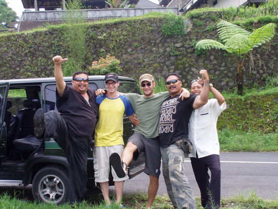 madey, alex, ich, nyoman und wyan