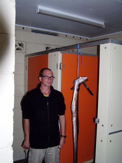 unser angelexperte hatte diesen job uebernommen