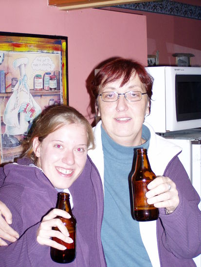 die zwei hatte ich schnabbel und gerd getauft. wer das tagebuch von hape kerkeling ("ich bin dann mal weg") kennt, weiss bescheid. mehr sage ich dazu nicht.