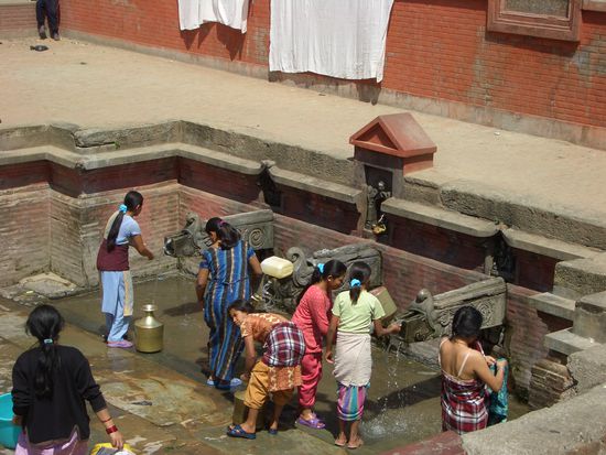 öffentlicher Waschplatz