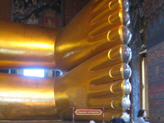 Fuesse vom Riesebuddha