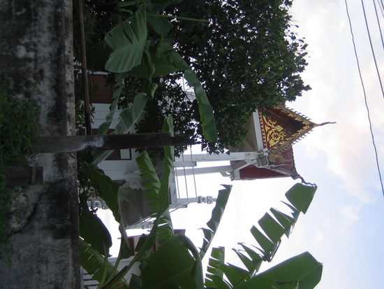 Tempel neben meinem Guesthouse...am Abend rufen die Glocken zum Gebet