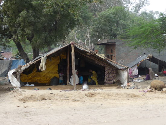 ...ein "Haus" auf der Strecke