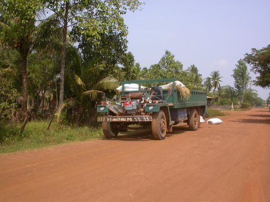 LKW in Kambodscha