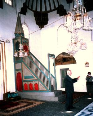 Imam der Mirahor-Moschee in Korca
