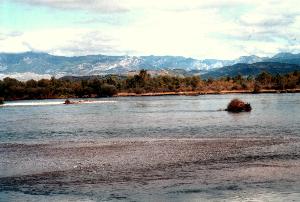 Flusslandschaft bei Shkodra