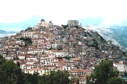 Blick auf Morano Calabro