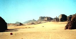 Fantastische Tassili-Landschaft!