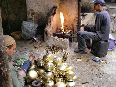 Fes: Schmiede-Werkstatt