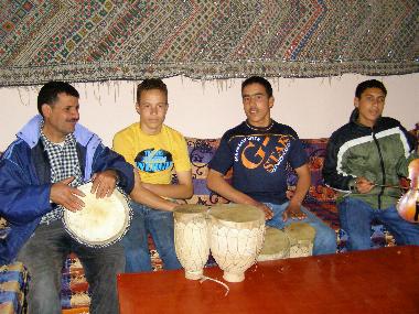 Oued Ziz: Im Hotel Kasbah