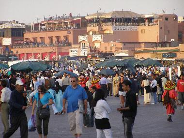 Marrakesch: Place Djemaa el Fna